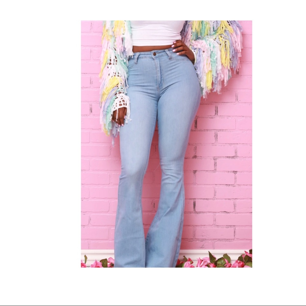Flare Leg Jeans